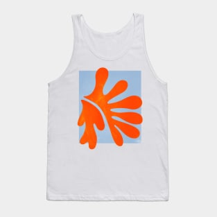 Red Coral Leaf: Matisse Paper Cutouts II Tank Top